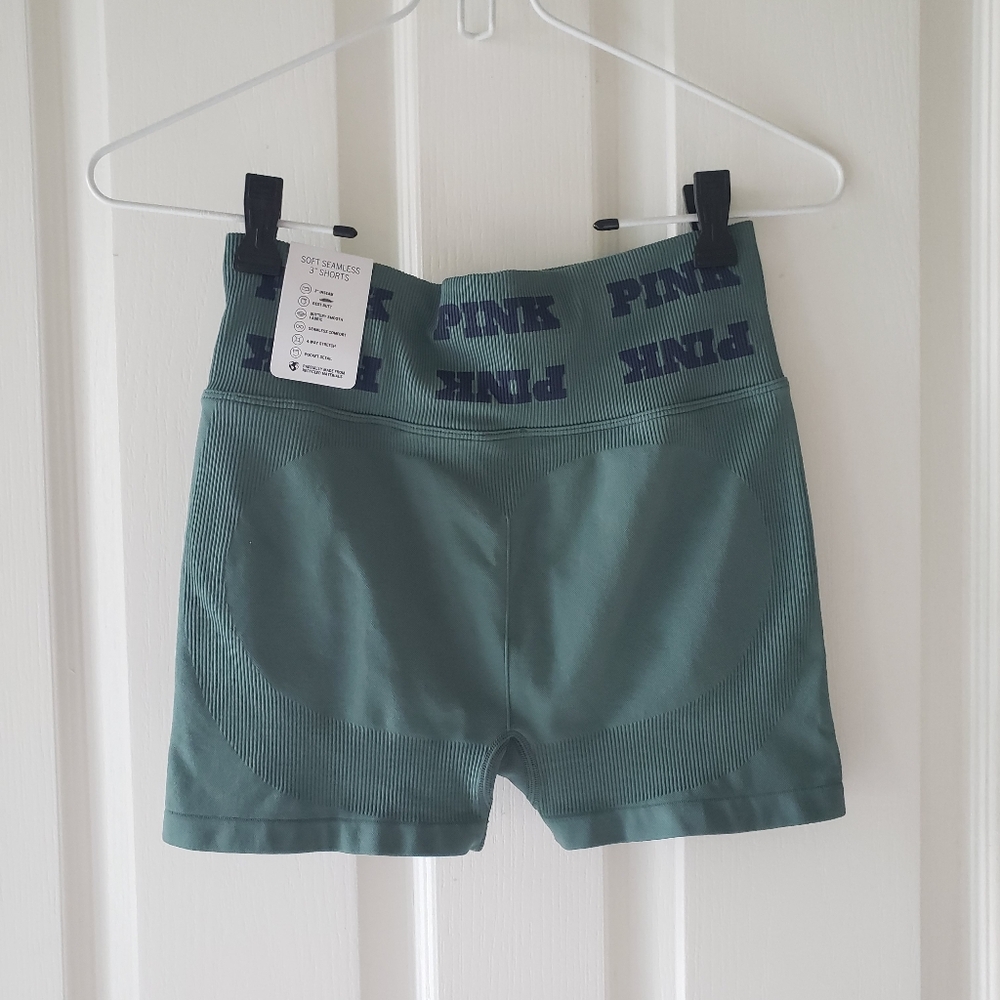 NWT PINK Victoria's Secret bike shorts
